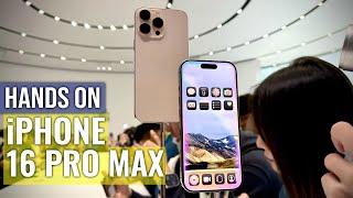 iPhone 16 Pro Max Hands on: The Best One!