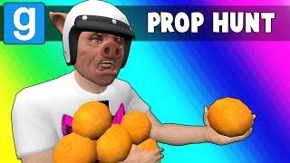 Gmod Prop Hunt Funny Moments - Orange You Glad... (Garry's Mod)