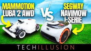 Die BEIDEN BESTEN MÄHROBOTER mit GPS in 2024?! - Segway Navimow vs Mammotion Luba 2 AWD Vergleich