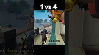 1 vs 4 CS rank match free Fire video #virel #totalgamingfreefire