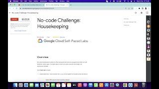 No-code Challenge: Housekeeping || #qwiklabs || #No-codeChallenge:Housekeeping