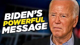 Biden Tells Congress He's Not Dropping Out And Its Time To Unite And Move On