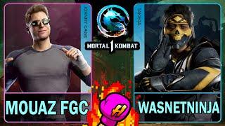 MK1 Mouaz FGC (JOHNNY CAGE) VS Wasnetninja (TAKEDA)Mortal Kombat 14K 60ᶠᵖˢ