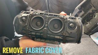 JBL Xtreme 4 - How to remove FABRIC COVER / GRILL !!!