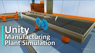 Manufacturing Discrete Event Simulation using UNITY - Part 01