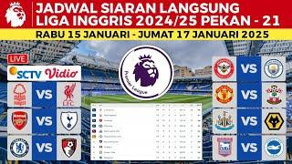 Jadwal Liga Inggris 2025 Pekan 21 - Man United vs Southampton , Chelsea vs Bournemouth | EPL 2025