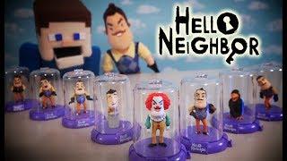 Hello Neighbor DOMEZ Blind Bag Case Toys Unboxing Plush Clown Funko Jumpscare Review Game Trailer