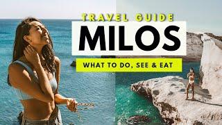 AMAZING Things To Do in MILOS Greece: 2024 Travel Guide & Island Top Tips 