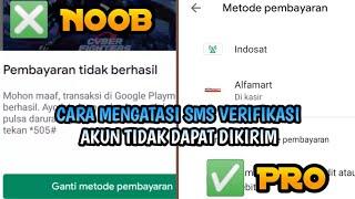 Cara Mengatasi Sms Verifikasi Akun Tidak Dapat Dikirim - Tutorial