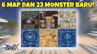 JALAN - JALAN DI 6 MAP BARU DI UPDATE RACHEL! ADA 23 MONSTER BARU! | RAGNAROK X NEXT GENERATION