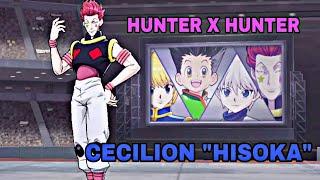 CECILION HUNTER X HUNTER SKIN GAMEPLAY || CECILION "HISOKA" GAMEPLAY