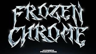 Frozen Chrome Photoshop Text Effect