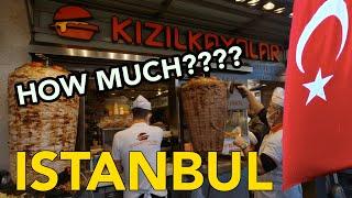 Food Costs in Turkey! Is it really CHEAP?! A Day of Exploring and Eating in Istanbul.