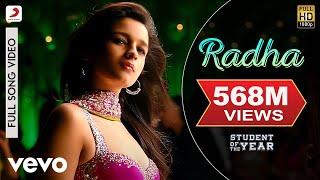 Radha - SOTY |Alia |Sidharth |Varun |Udit Narayan|Shreya Ghosal