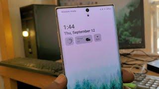 Galaxy Note10+ android 14 One UI 6.1.1 Update!.