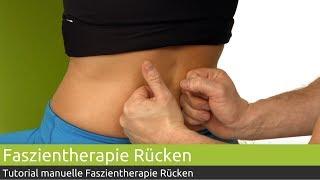 Faszientherapie unterer Rücken manuell | PINO Massage