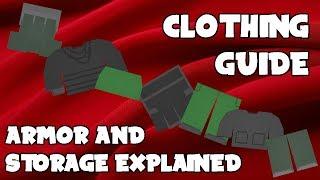 UNTURNED CLOTHING GUIDE (ARMOR + STORAGE)