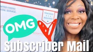 MY SUBS ARE SOOO BOMB! | CHECK OUT WHAT MY GIRL NIKKI SENT TO ME | AMAZING | TONYANICOLE | SUB MAIL