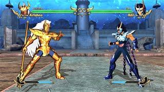 Chrysaor Krishna vs Phoenix Ikki (Hardest AI) - Saint Seiya: Soldiers' Soul