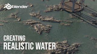 Создание реалистичной воды в Blender / Creating Realistic Water In Blender