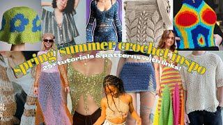 spring & summer crochet inspiration with links! #5  |25+  trendy crochet patterns |crochet ideas