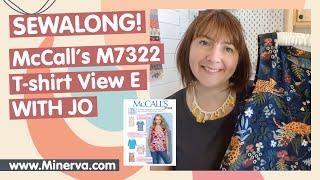 Minerva Sew-Along - McCall's 7322 T-Shirt View E