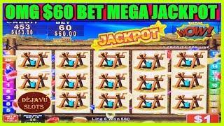 OMG WIFE’S GONE CRAZY BETTING $60! MEGA JACKPOT HANDPAY HIGH LIMIT SLOT MACHINE