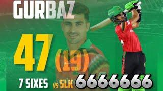 Rahmanullah Gurbaz batting today in the cpl 47 (19)