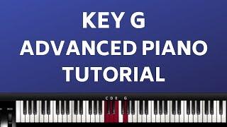 Key G Advanced Piano Tutorial(Instructor- Caleb)