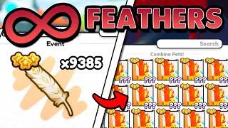 The BEST METHOD To Get ANGEL FEATHERS And DEVIL HORNS In PET SIMULATOR 99!