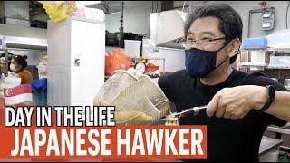 Day in the Life of Japanese Hawker in Singapore