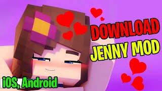 How to Download Jenny Mod  iOS, Android MCPE 2024 Tutorial Jenny Mod APK Download in Minecraft