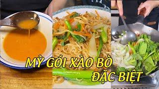 MÓN NGON PHẢI THỬ 3 - Mỳ Gói Xào Bò với công thức sốt chua cay đặc biệt của ông Anh thích nấu ăn