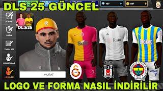 DLS 25'DE FORMA VE LOGO NASIL İNDİRİLİR-GÜNCEL LİNKLER️Takım Özelleştirme! Dream League Soccer 2025