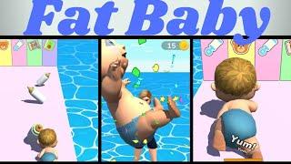 Fat Baby Newest Max level walkthrough gameplay