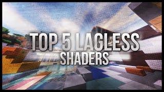 Minecraft: TOP 5 LAGLESS SHADERS! | Best Visuals to Performance!