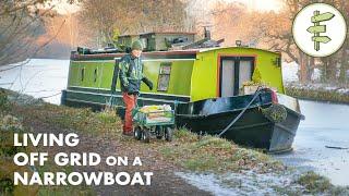 Living on a Tiny House Boat for 5 Years Saved His Life – NARROWBOAT STORY