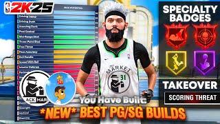 ULTIMATE *NEW* BEST PRO AM/REC & PARK PG & SG BUILDS on NBA 2K25! BEST BUILD FOR NEW PLAYERS & PROS!