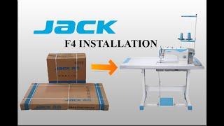 JACK F4 / F5 Complete Installation || జాక్ ప్4 / ప్5 కంప్లీట్ ఇన్స్టలేషన్ #jacksewingmachine