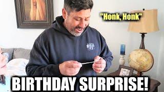 BIRTHDAY SURPRISE! | Surprised with a Birthday Present Scavenger Hunt  | PHILLIPS FamBam