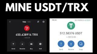 Free TRON Mining Site - New Crypto Mining 2025 | TRX/USDT Today