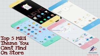 Top 5 Feature Packed MiUi 8/9 Themes You Can't Find On Store