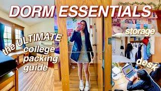 WHAT TO BRING TO COLLEGE 2022 | THE ULTIMATE COLLEGE PACKING LIST!