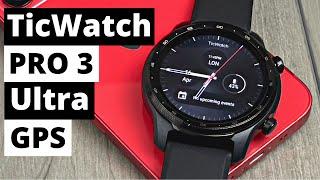 TicWatch Pro 3 Ultra GPS Smartwatch Review - Connect and use with an iPhone!