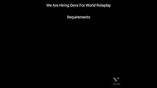 We Are Hiring Roblox Devs