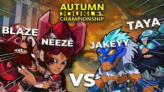 Jakeyy/TAYA VS. Blaze/Neeze, GRAND FINAL | Brawlhalla Autumn Doubles Championship