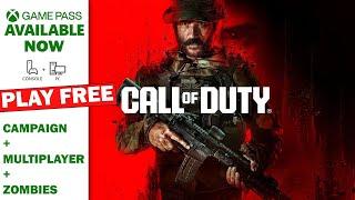 Play FREE Call of Duty Game on Xbox Game Pass I MW3 Review - worth it?