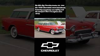 ON THIS DAY OCTOBER 28 #automobilelover #chevrolet #chevy #generalmotors #gm #chevyv8 #autohistory