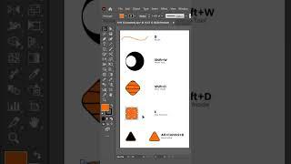 shortcut key in Adobe illustrator, illustrator tips and tricks for beginners, Adobe illustrator, fyp