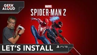 Let's Install - #marvel Spider-Man 2 [PlayStation 5]